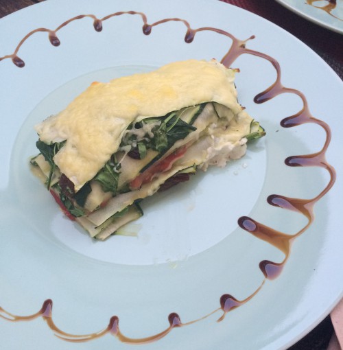 Lasagne van courgette