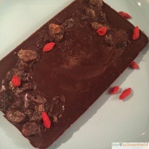 Zelf een gezonde chocolade reep maken