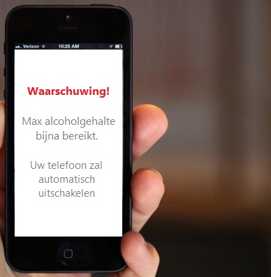 Succesvol daten met alcoholslot op je telefoon?